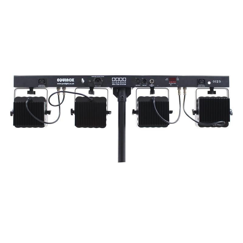 Equinox Gigabar MKII 4 x 30W RGB COB Bar System