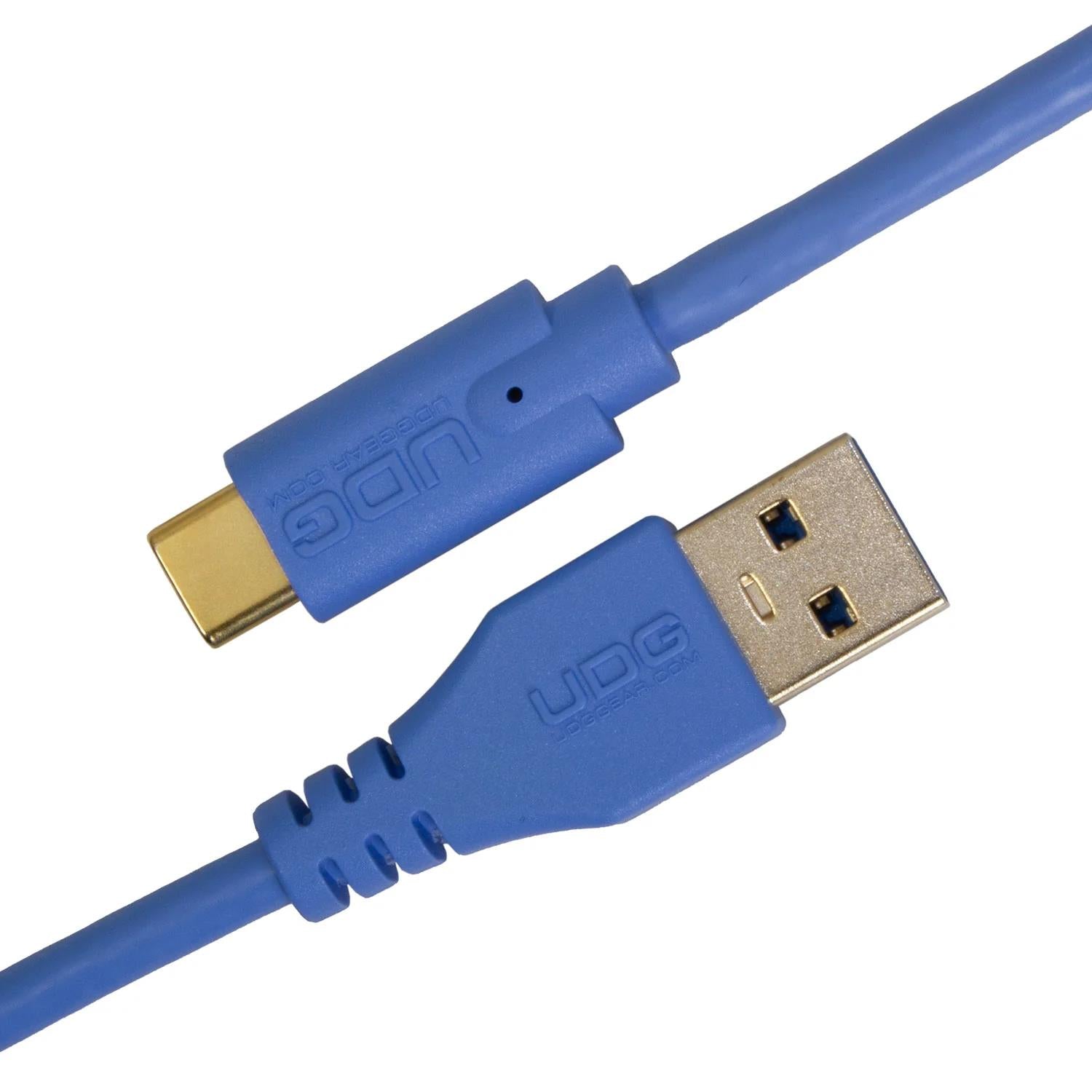 UDG Ultimate Cable USB 3.0 Type C-A Straight 1.5m (Blue)