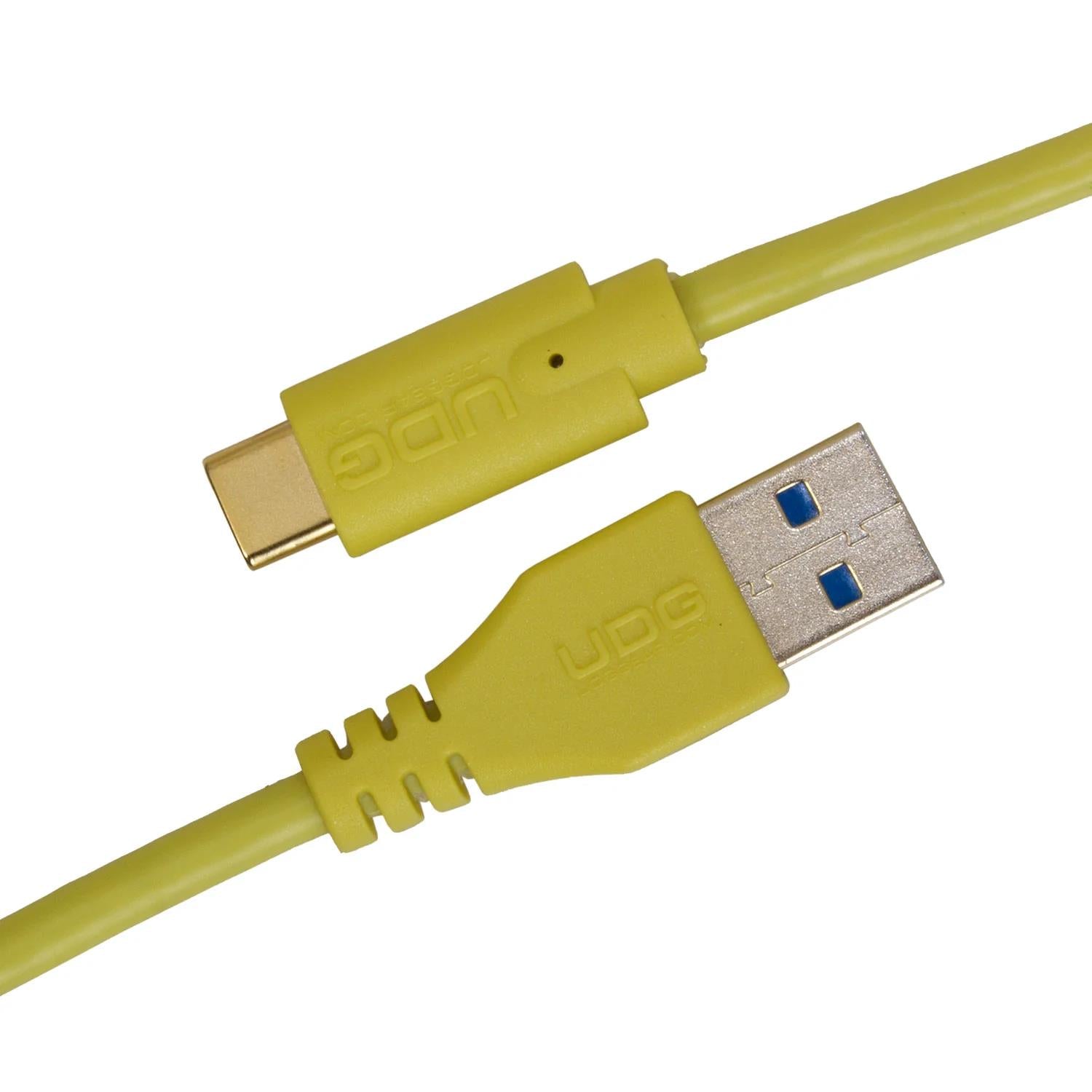 UDG Ultimate Cable USB 3.0 Type C-A Straight 1.5m (Yellow)