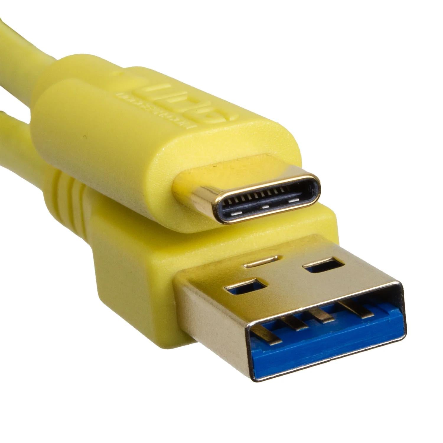 UDG Ultimate Cable USB 3.0 Type C-A Straight 1.5m (Yellow)