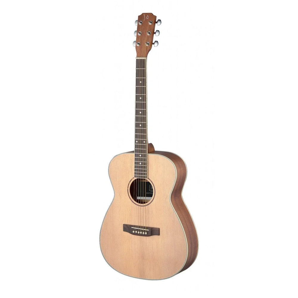 J.N.Guitars ASY - A LH Asyla Series 4/4 Auditorium Acoustic Guitar with Solid Spruce Top Left Hand