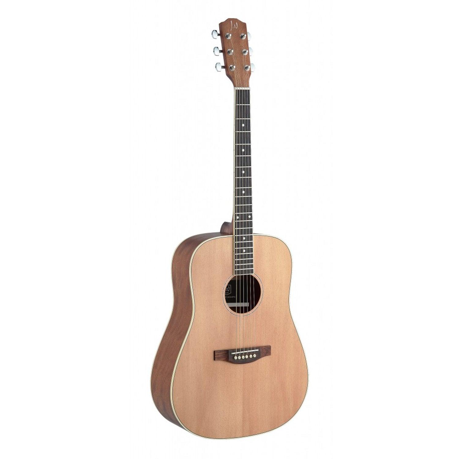 J.N.Guitars ASY-D Asyla Series 4/4 Dreadnought Acoustic Guitar with Solid Spruce Top - DY Pro Audio