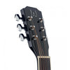 J.N Guitars BES - A BK Black Acoustic Auditorium Guitar with Solid Spruce Top, Bessie series