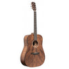 J.N.Guitars DOV - D Acoustic Dreadnought Guitar with Solid Mahogany Top, Dovern series