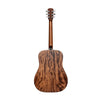 J.N.Guitars DOV - D Acoustic Dreadnought Guitar with Solid Mahogany Top, Dovern series