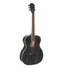 J.N.Guitars YAK - A Acoustic Auditorium Guitar with Solid Mahogany Top, Yakisugi series