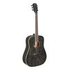 J.N.Guitars YAK - D Acoustic Dreadnought Guitar with Solid Mahogany Top, Yakisugi series