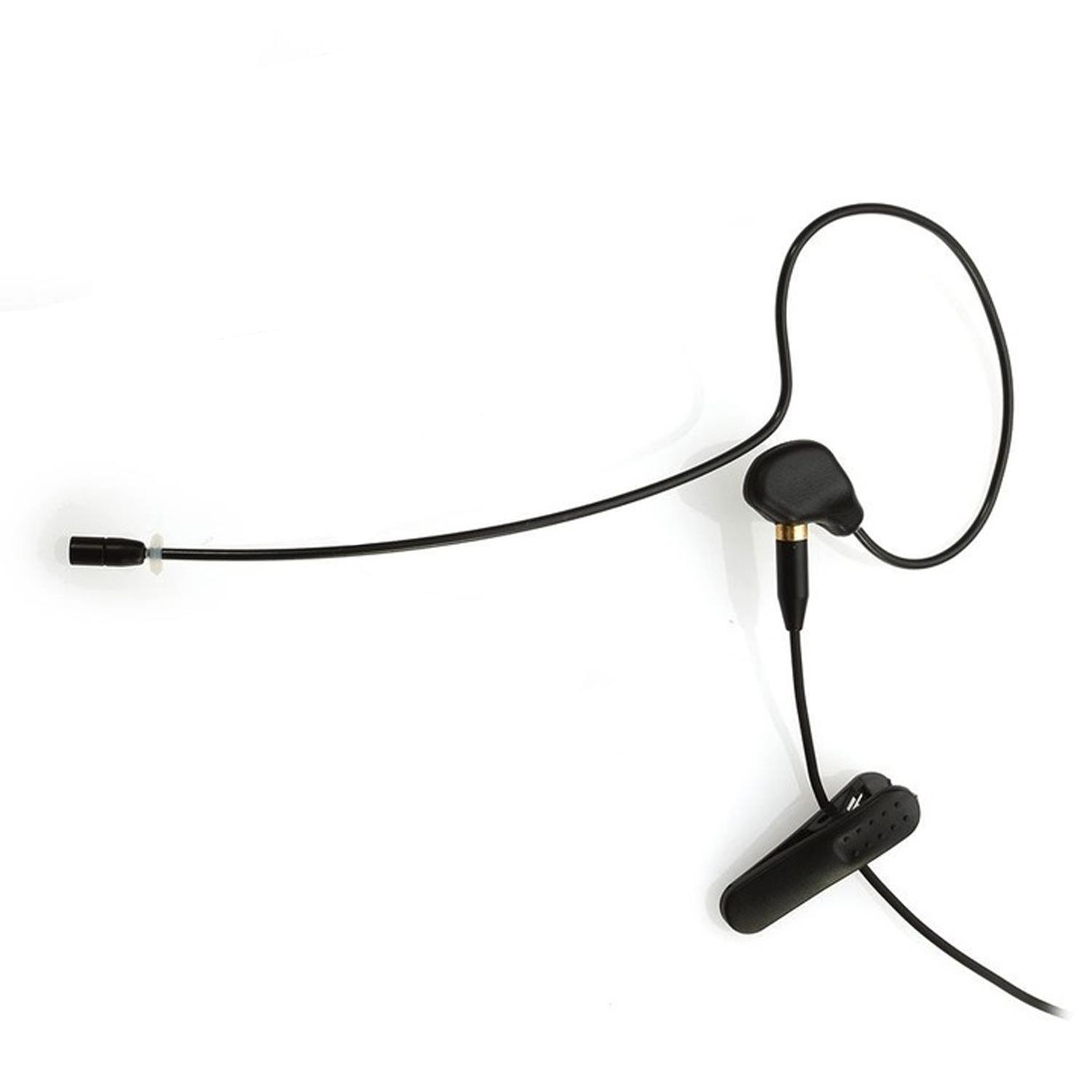 JTS CM-801iB Black Single Ear-hook Omni-directional Microphone - DY Pro Audio