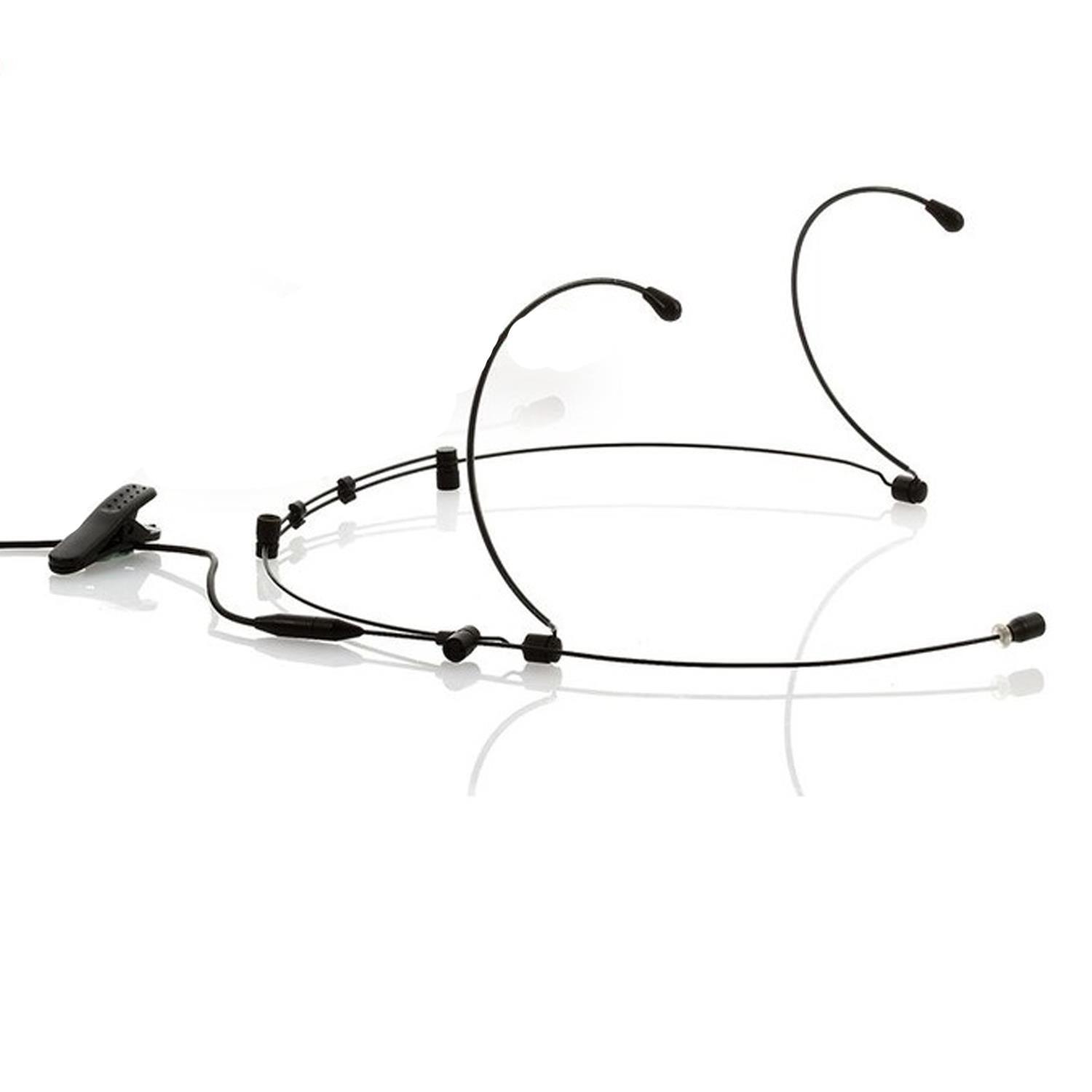 JTS CM-804i Black Double Ear-hook Omni-directional Microphone - DY Pro Audio