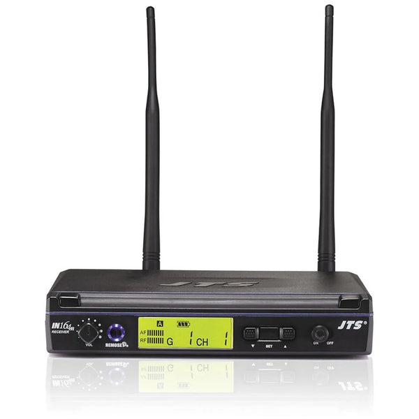 JTS IN - 164R UHF PLL Single Channel Diversity Wireless Receiver, 606.5 - 642MHz