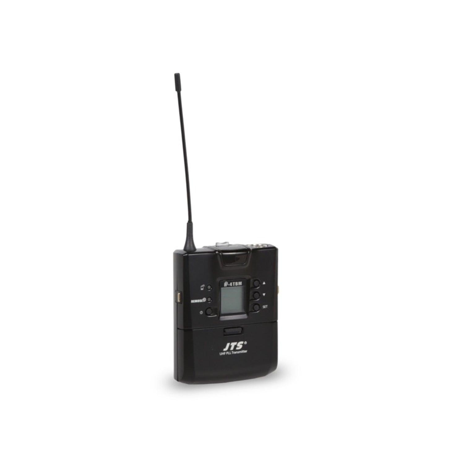 JTS R-4TBM UFH PLLL Bodypack Transmitter (823-865MHz) - DY Pro Audio