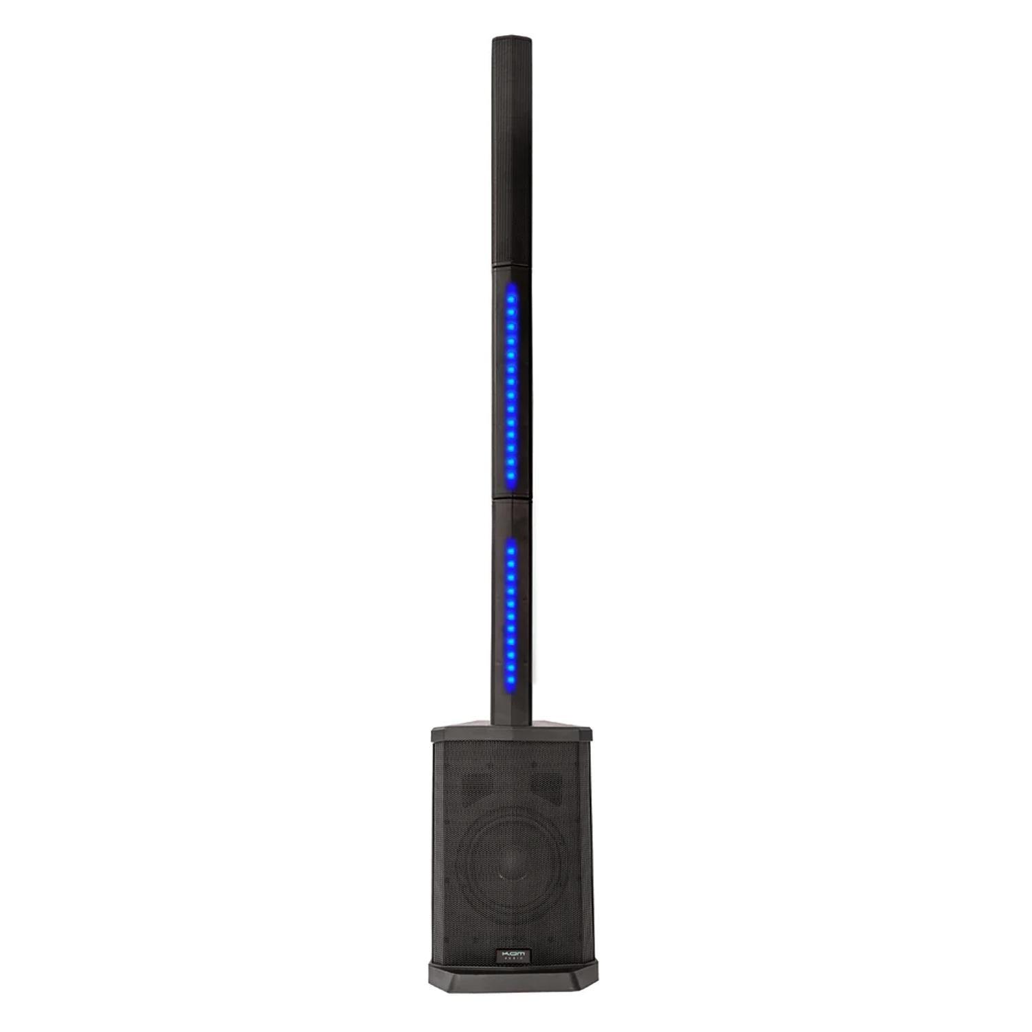Kam KMPA600 Compact PA System with LED Lighting and Bags - DY Pro Audio