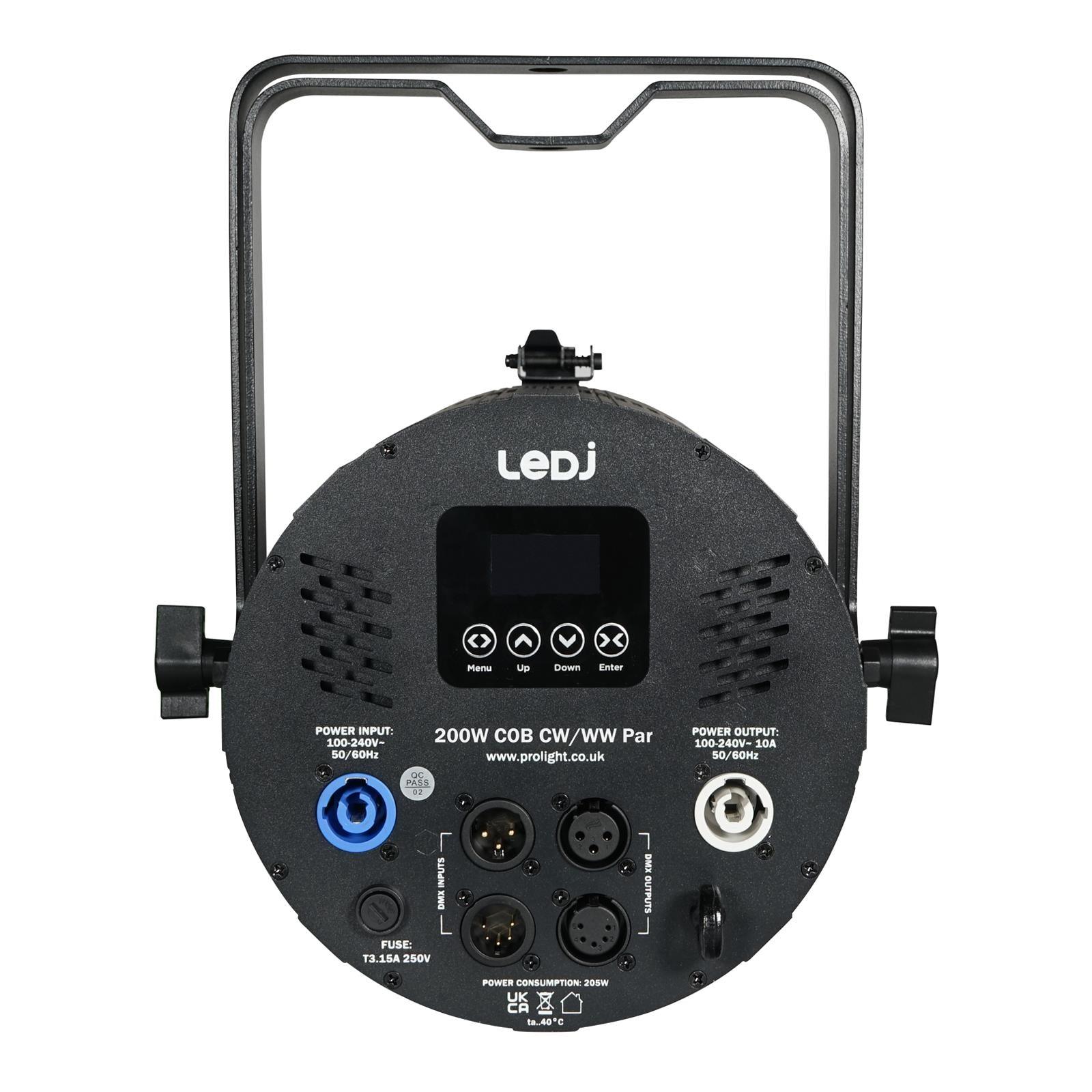 LEDJ 200W COB CW/WW Par Can - DY Pro Audio