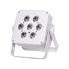 LEDJ Slimline 7Q5 RGBA Par Can White