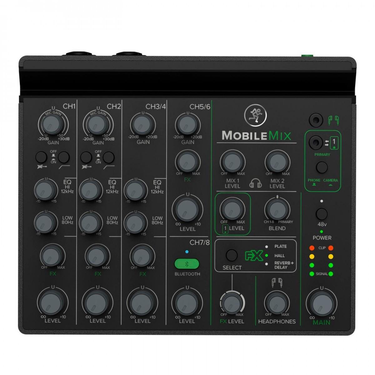 Mackie MobileMix 8 Channel USB Powered Mixer - DY Pro Audio