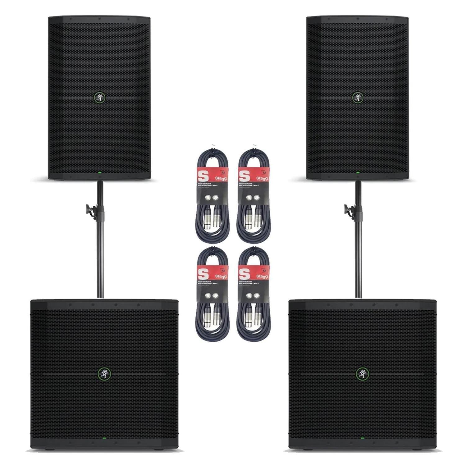 Mackie Thump 215XT Speakers & Thump 118s Subwoofer Package - DY Pro Audio