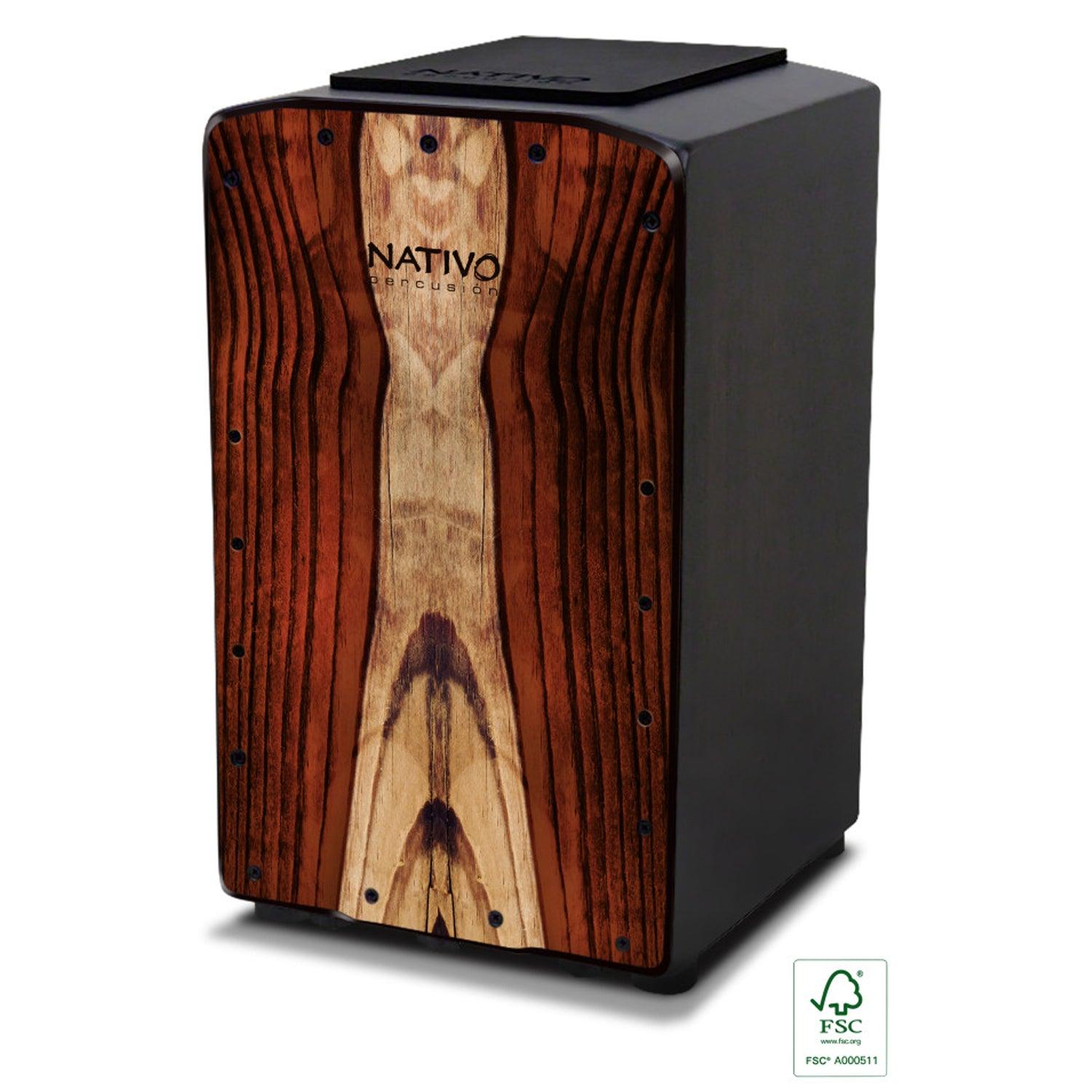 Nativo PRO-MADERO Pro Series Cajon Madero Front Board Finish - DY Pro Audio