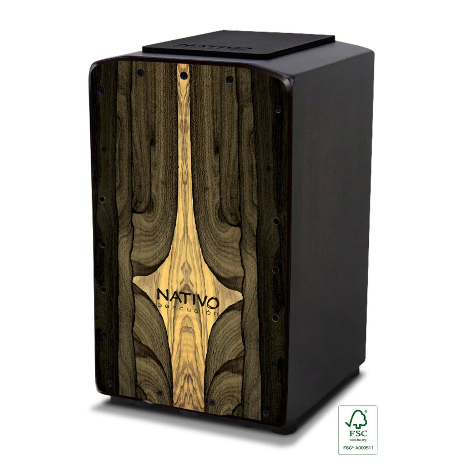 Nativo PRO-WODD Pro Series Cajon Wood Front Board Finish - DY Pro Audio