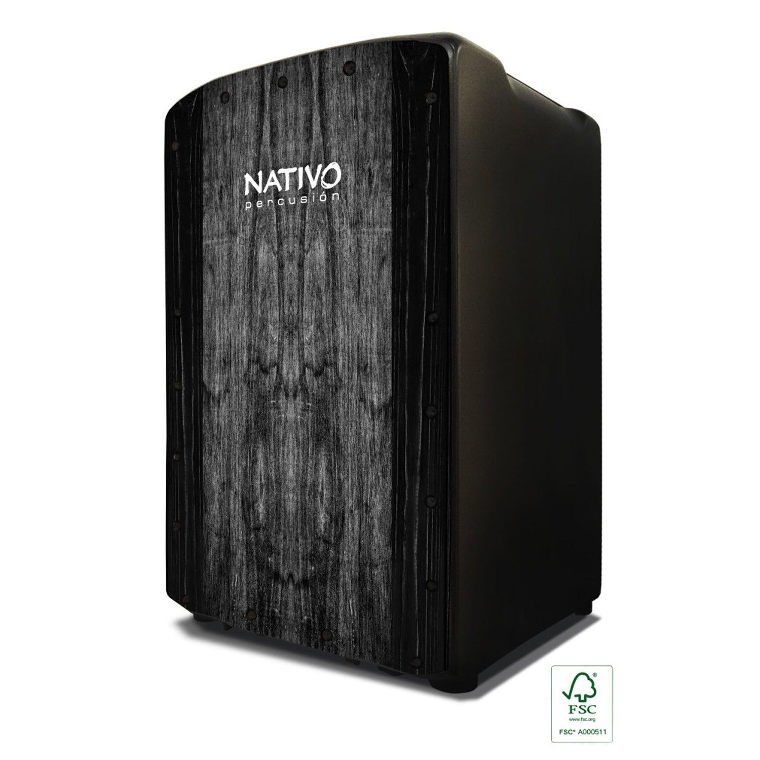 Nativo PROPL-CARBON Pro Plus Series Cajon Carbon Front Board Finish - DY Pro Audio