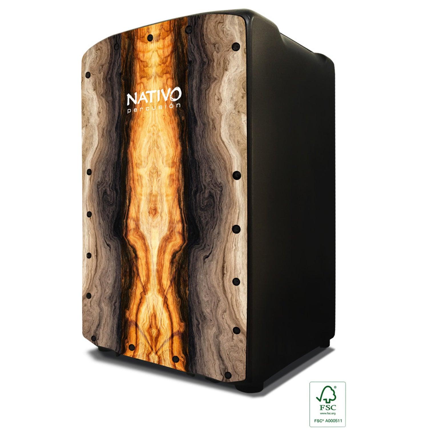 Nativo PROPL-MAGMA Pro Plus Series Cajon Magma Front Board Finish - DY Pro Audio
