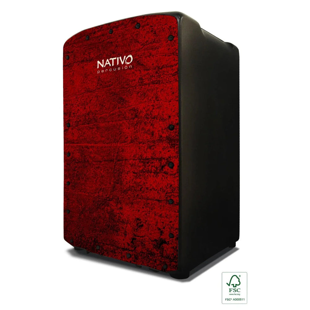 Nativo PROPL - RED Pro Plus Series Cajon Red Front Board Finish
