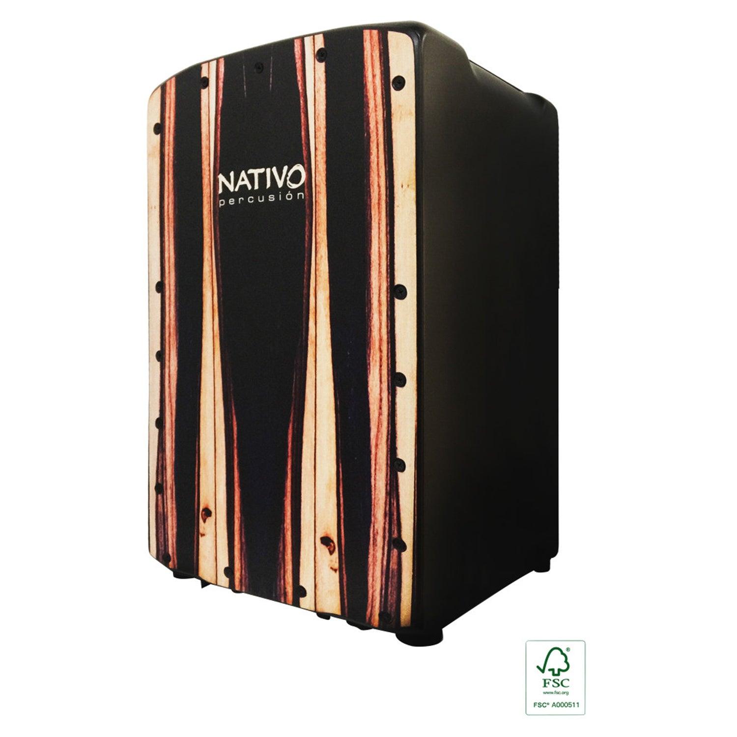 Nativo PROPL-TERRA Pro Plus Series Cajon Terra Front Board Finish - DY Pro Audio
