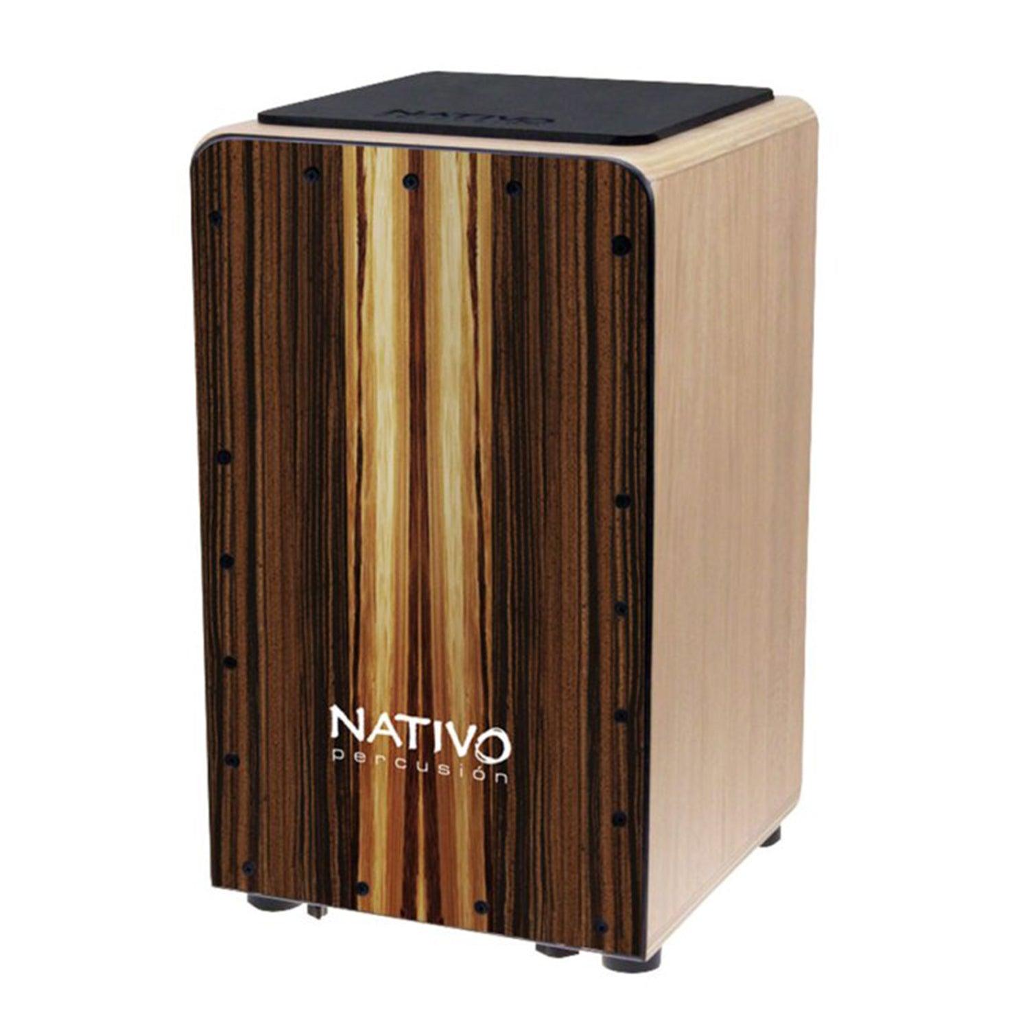 Nativo STUD-MACCHIATO Studio Series Standard-sized Class A Oak Cajon MACCHIATO Front Boad Finish - DY Pro Audio