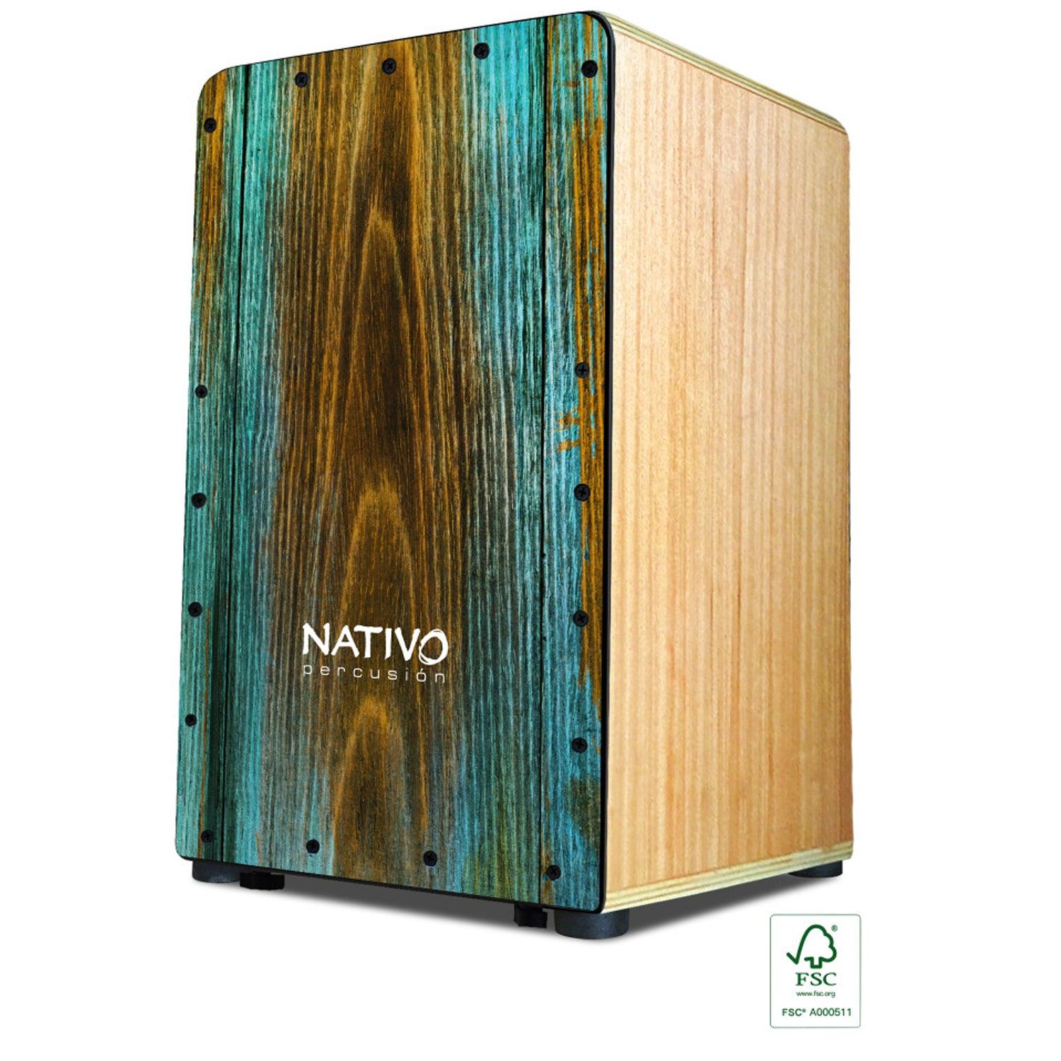 Nativo STUD-SYRAH Studio Series Standard-sized Class A Oak Cajon Syrah Front Boad Finish - DY Pro Audio