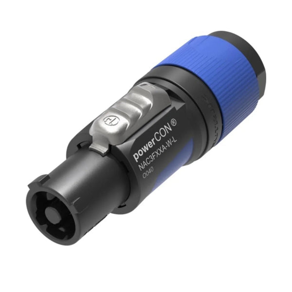 Neutrik NAC3FXXA-W-L Neutrik powerCON locking cable connector - DY Pro Audio