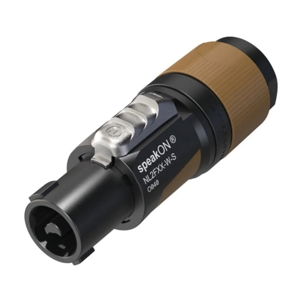 Neutrik NL2FXX-W-S Small 2 Pole Speakon Connector - DY Pro Audio