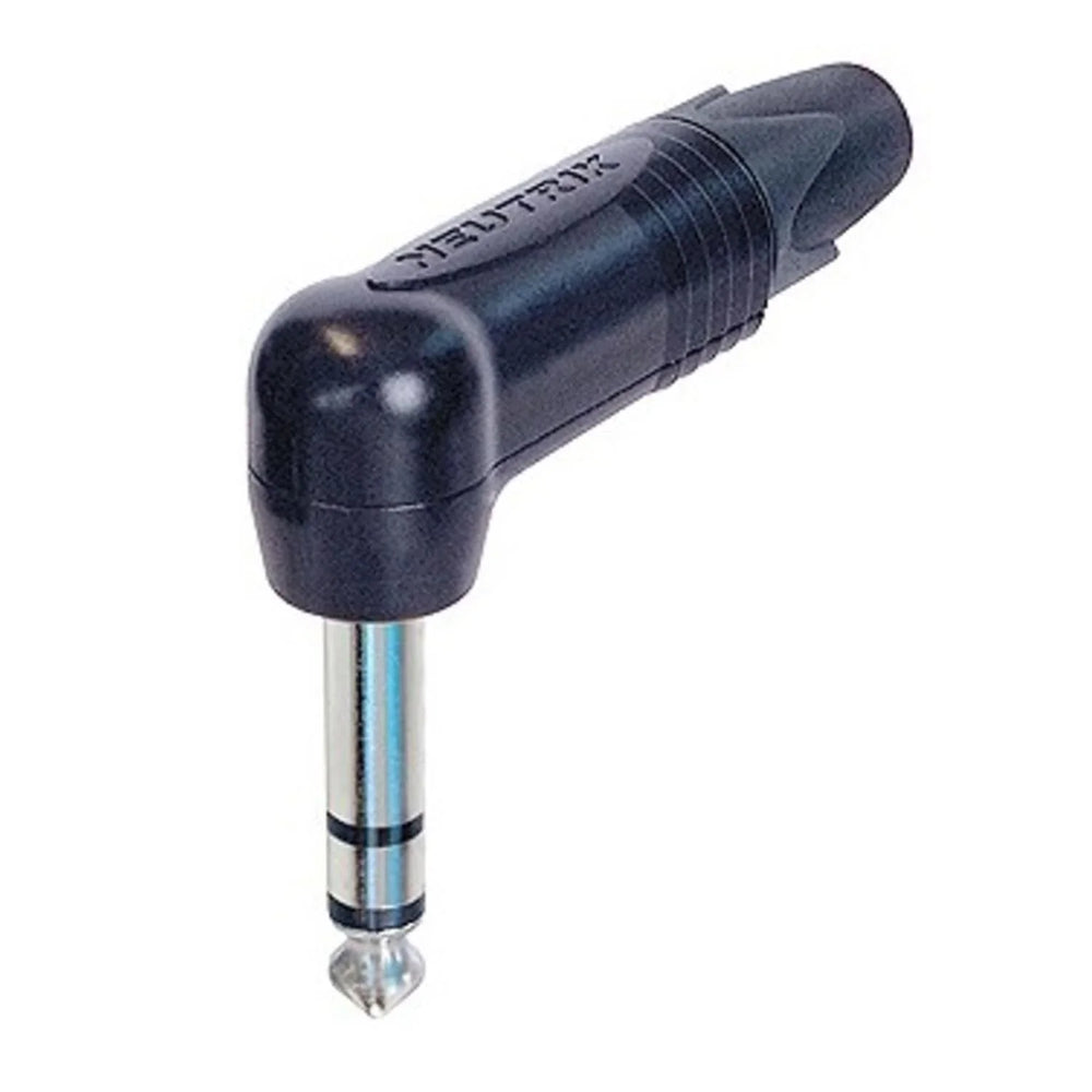 Neutrik NP3RX - BAG Right Angled 3 Pole 1/4" Phono Plug