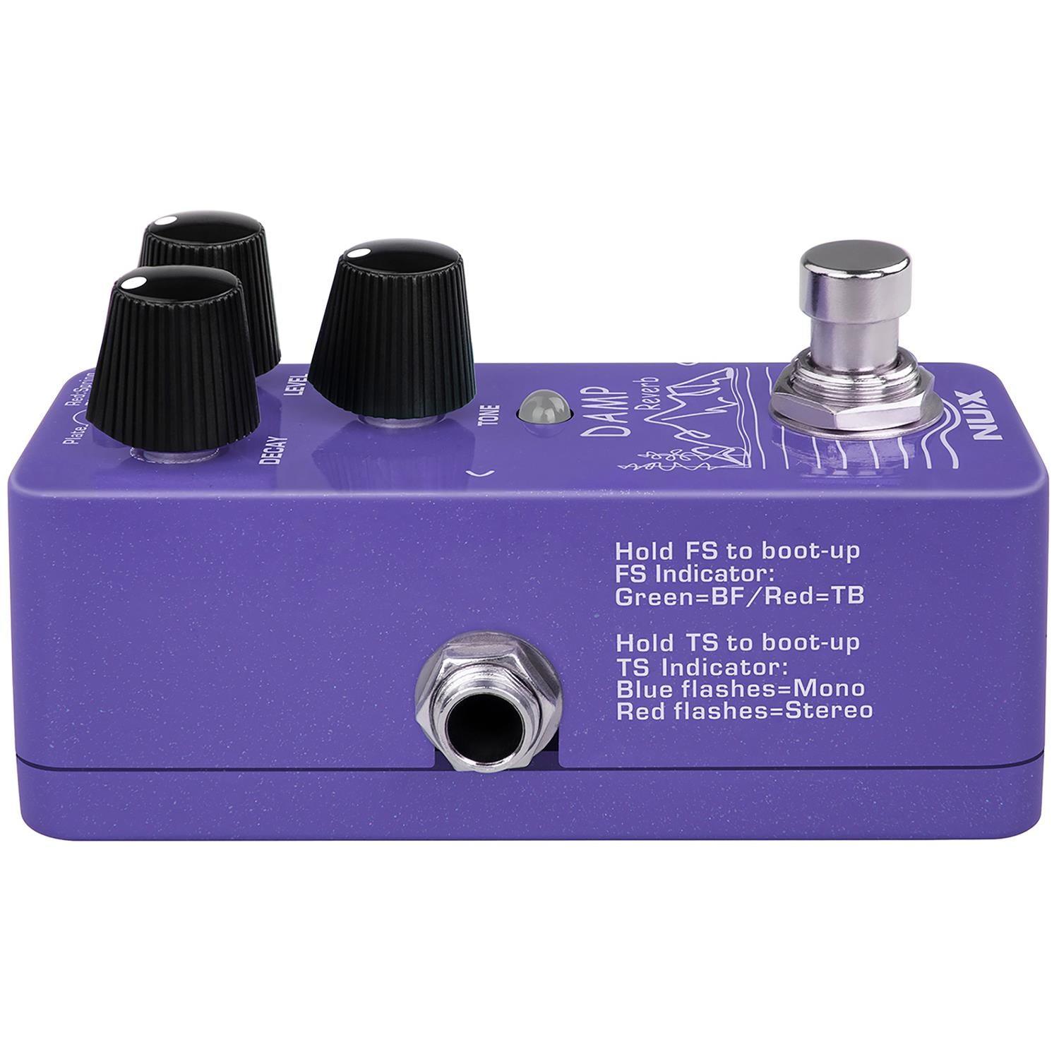 NUX Damp Digital Reverb Pedal - DY Pro Audio