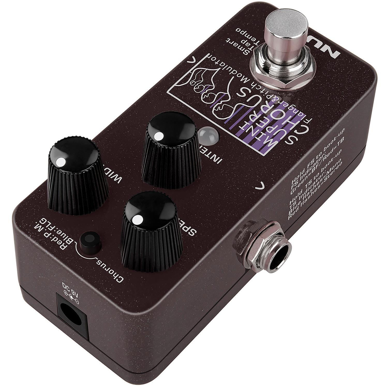 NUX Mini Super Chorus-Flanger Pedal - DY Pro Audio