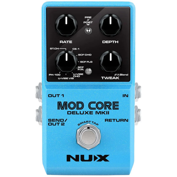 NUX Mod Core Deluxe mkII Modulation Pedal - DY Pro Audio