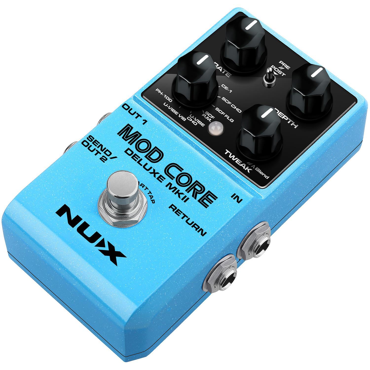 NUX Mod Core Deluxe mkII Modulation Pedal - DY Pro Audio