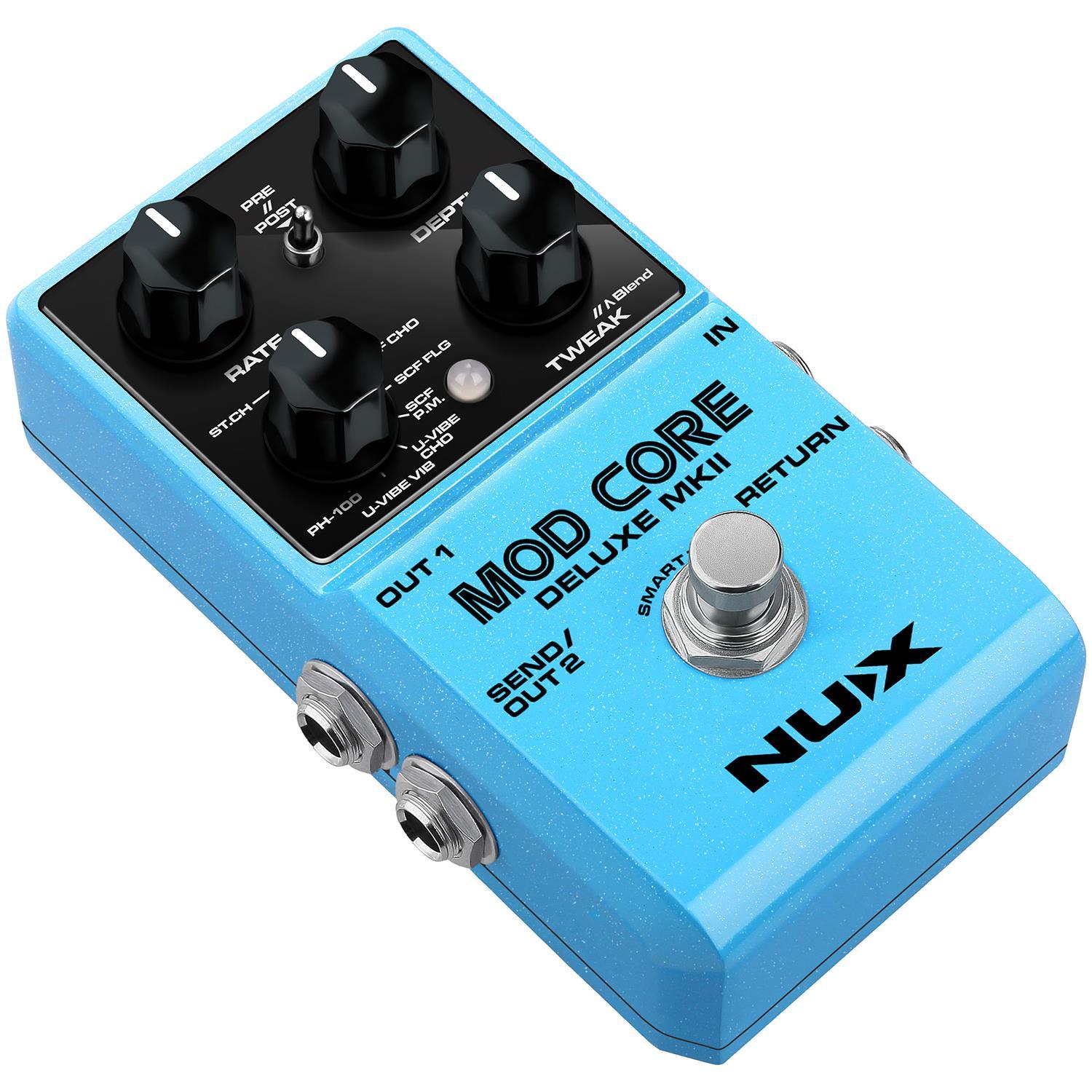 NUX Mod Core Deluxe mkII Modulation Pedal - DY Pro Audio