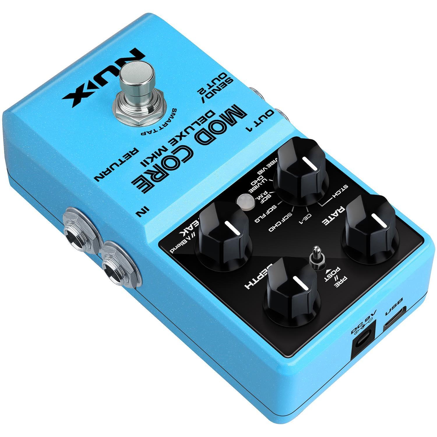 NUX Mod Core Deluxe mkII Modulation Pedal - DY Pro Audio
