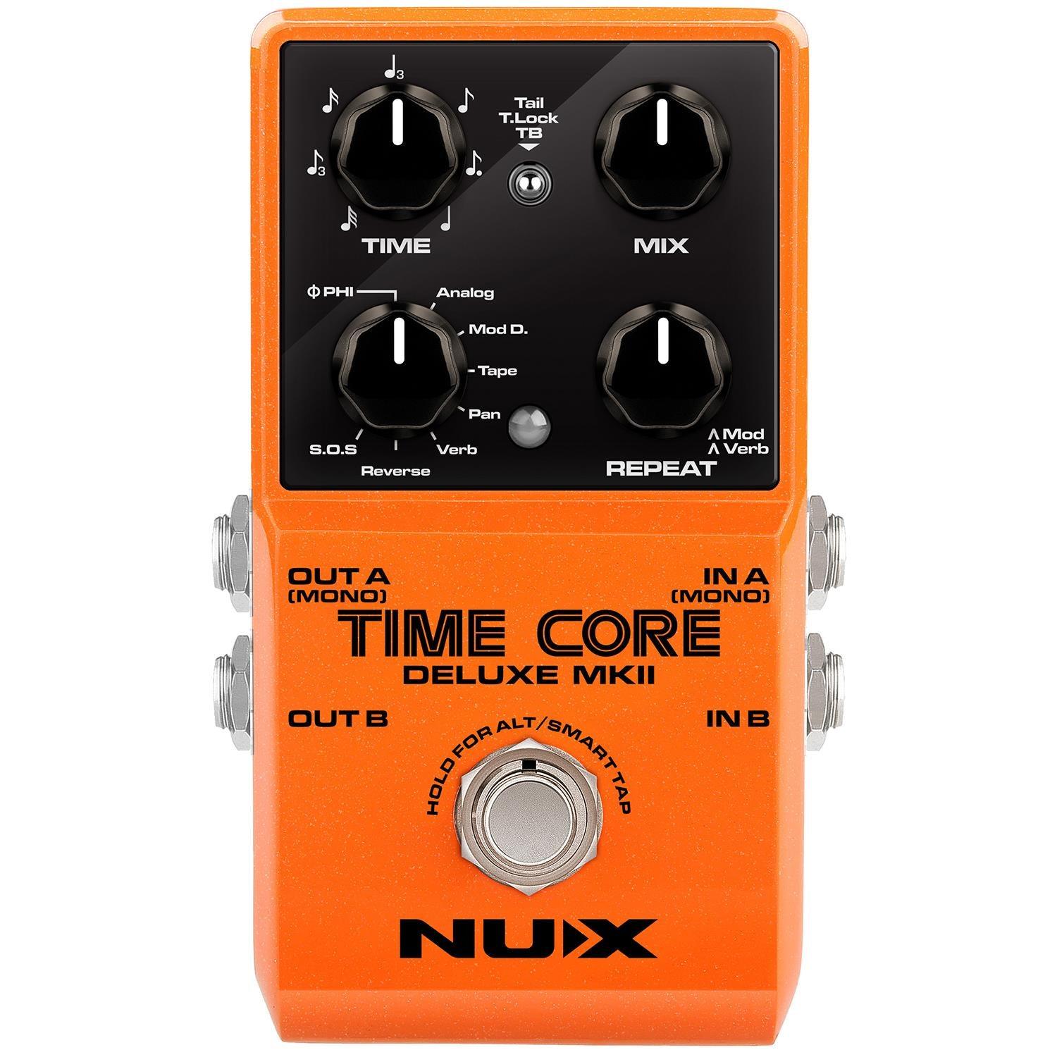 NUX Time Core Deluxe mkII Delay Pedal - DY Pro Audio