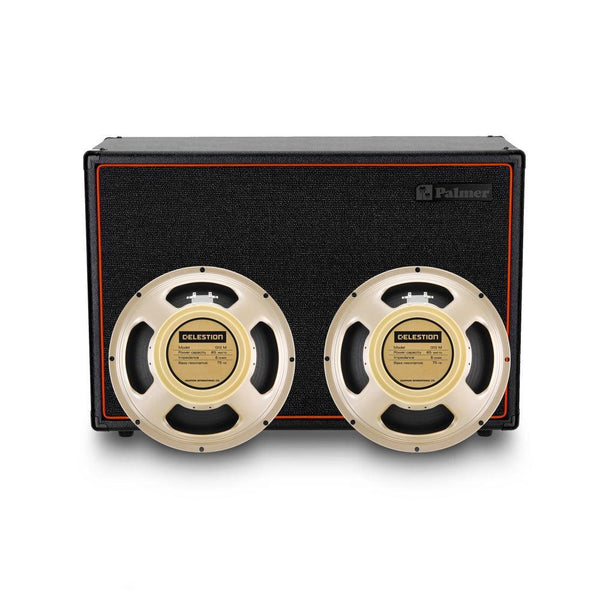 Palmer CAB 212 X CRM Guitar speaker cabinet with Celestion Creamback 2 x 12, Closed-Back - DY Pro Audio