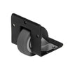 Penn Elcom 50mm Black Recessed Edge Castor