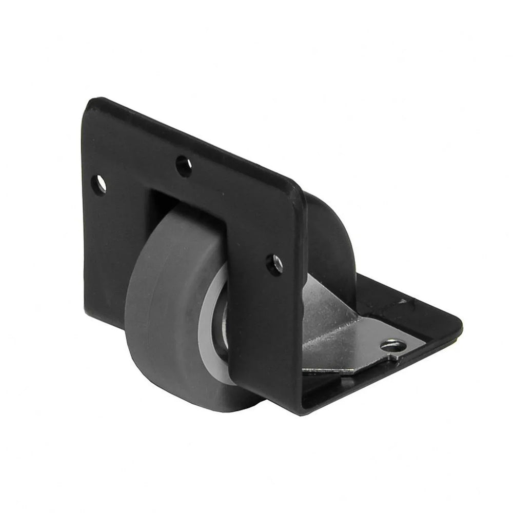 Penn Elcom 50mm Black Recessed Edge Castor