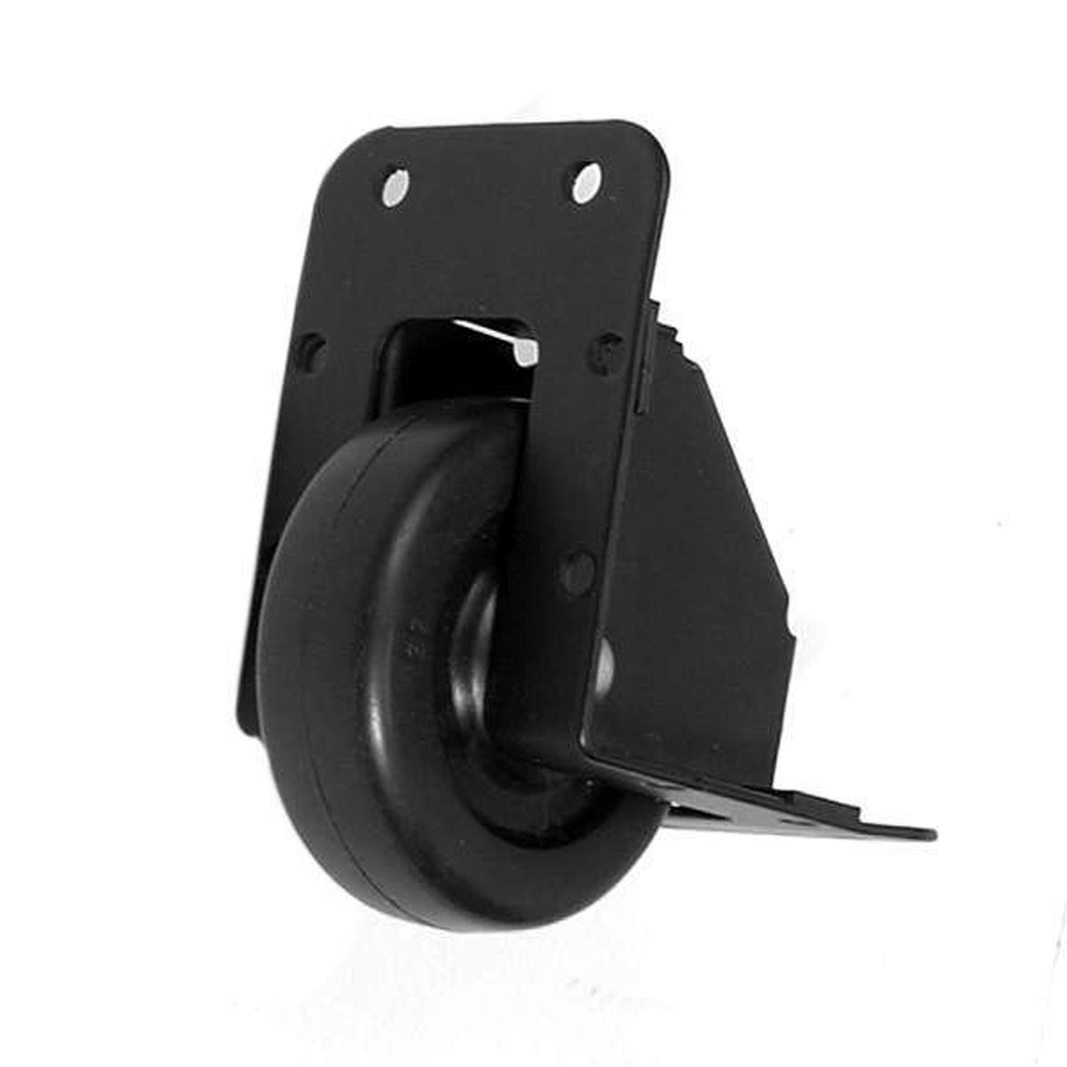 Penn Elcom 64mm Black Edge Castor with Black Wheel - DY Pro Audio