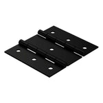 Penn Elcom 83.5mm x 70mm Double Knuckle Black Hinge - DY Pro Audio