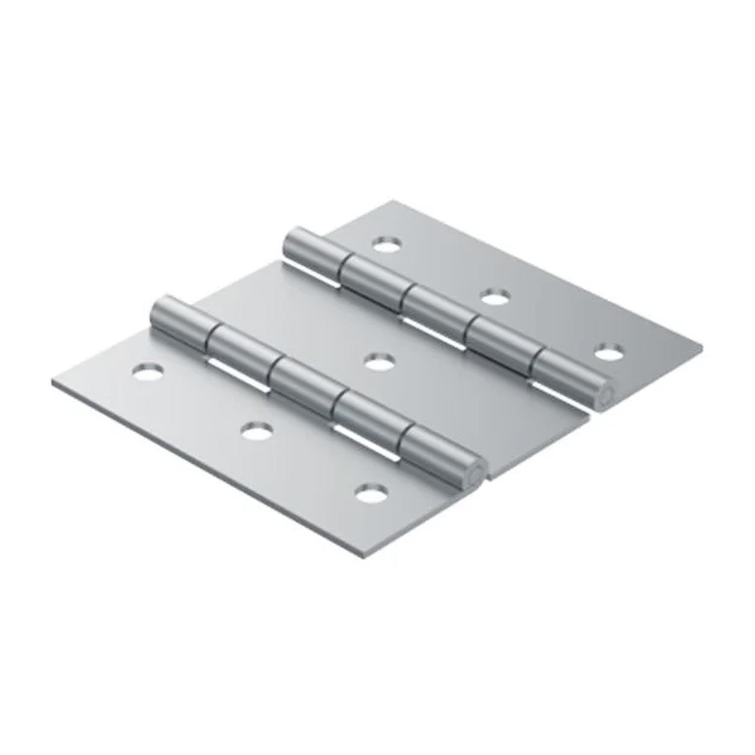 Penn Elcom 83.5mm x 70mm Double Knuckle Zinc Hinge - DY Pro Audio