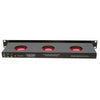 Penn Elcom COOLRAC - B 1U Black CoolRac Quiet Hot Air Extraction Unit