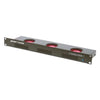 Penn Elcom COOLRAC - B 1U Black CoolRac Quiet Hot Air Extraction Unit