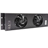 Penn Elcom FP02 - Q - 3U 3U Low Noise Heat Extraction Unit with Two Fans