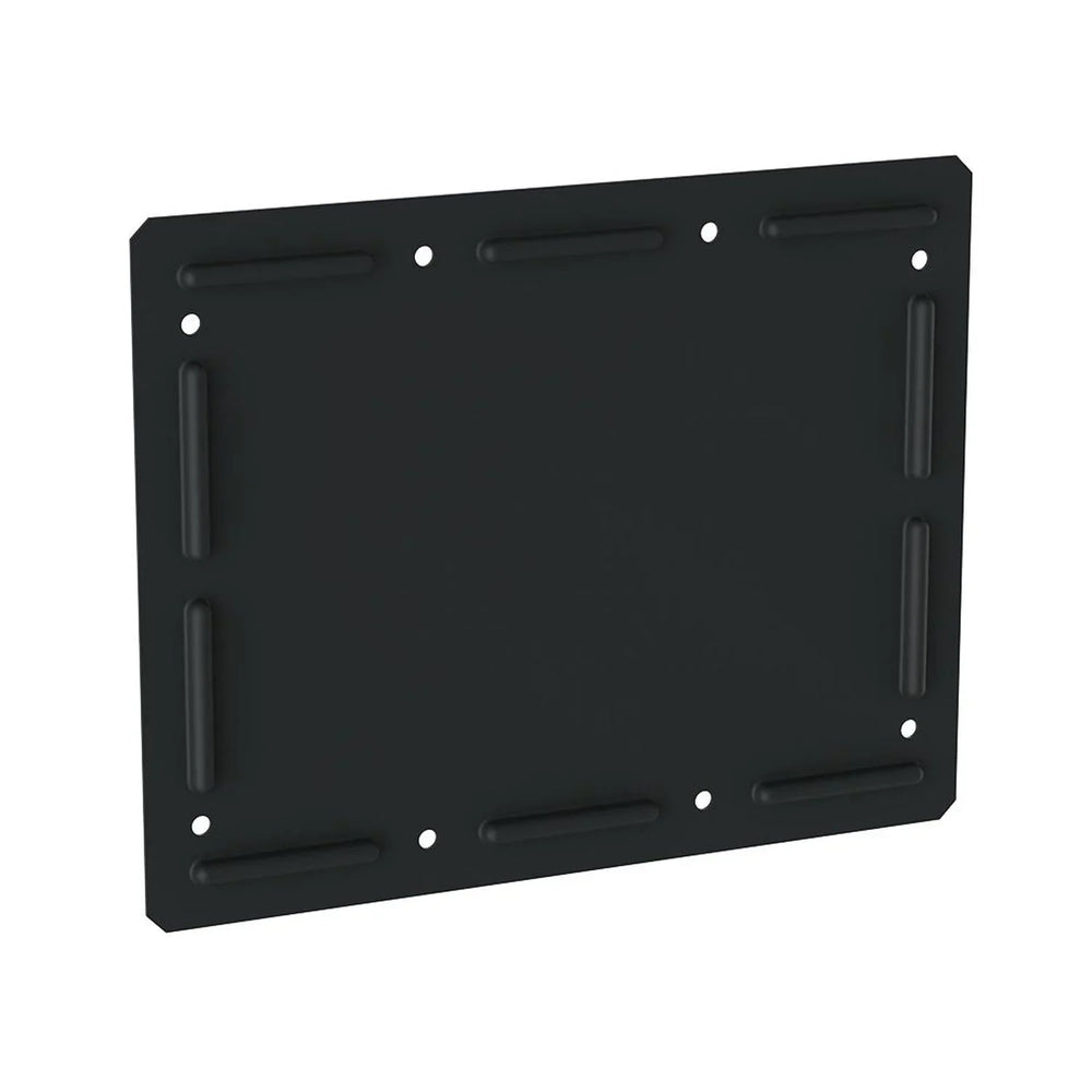 Penn Elcom Medium Black Surface Mount Label Dish for Self-Adhesive Tour Labels - DY Pro Audio