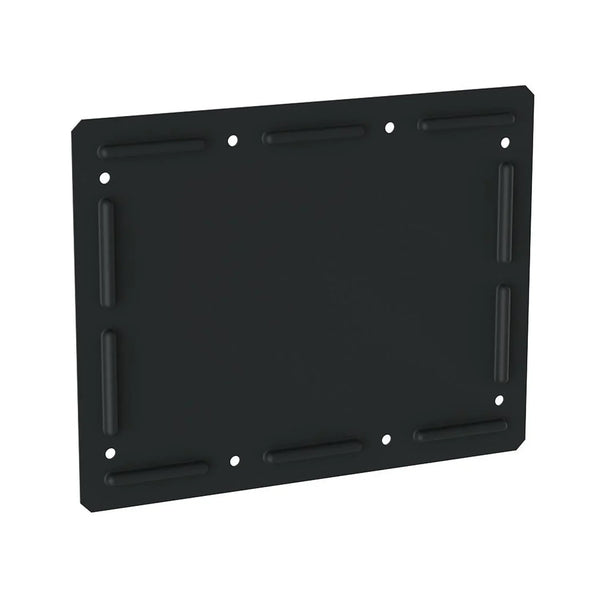 Penn Elcom Medium Black Surface Mount Label Dish for Self-Adhesive Tour Labels - DY Pro Audio