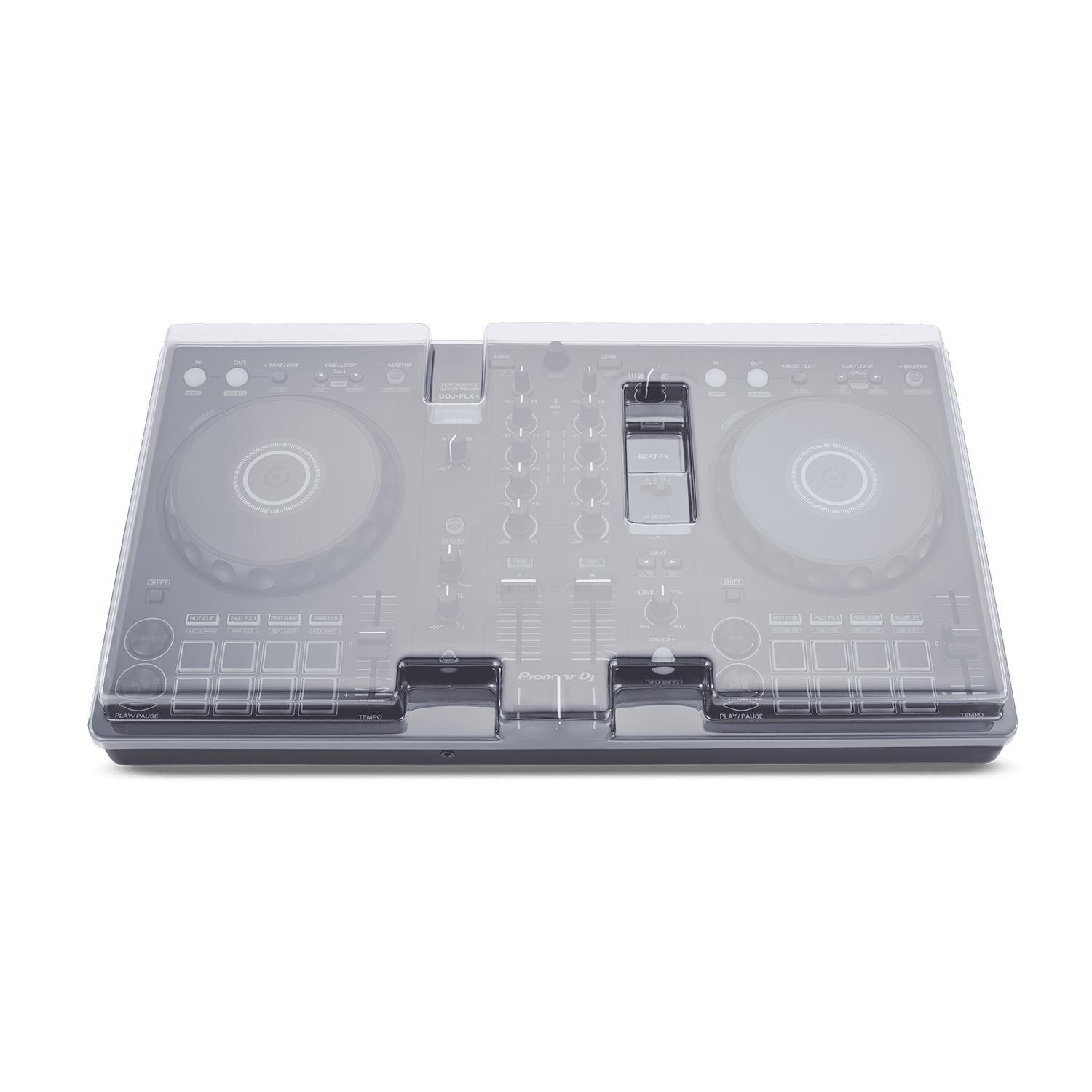 Pioneer DDJ-FLX4 DJ Controller & Decksaver FLX4 Bundle - DY Pro Audio